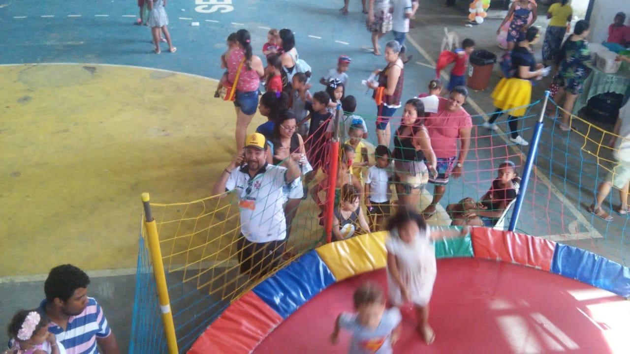 Camacã: Dia das Crianças  foi festejado com muita diversão  pelos PFSs Luiz Pereira de Castro I e Manoel Rodrigues 

